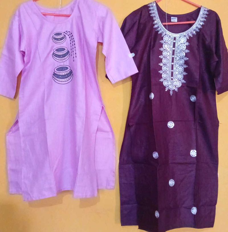 Pack of 2 kurta for women