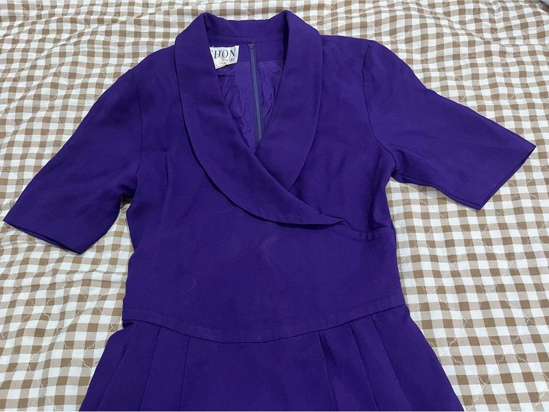 Vibrant Purple Dress