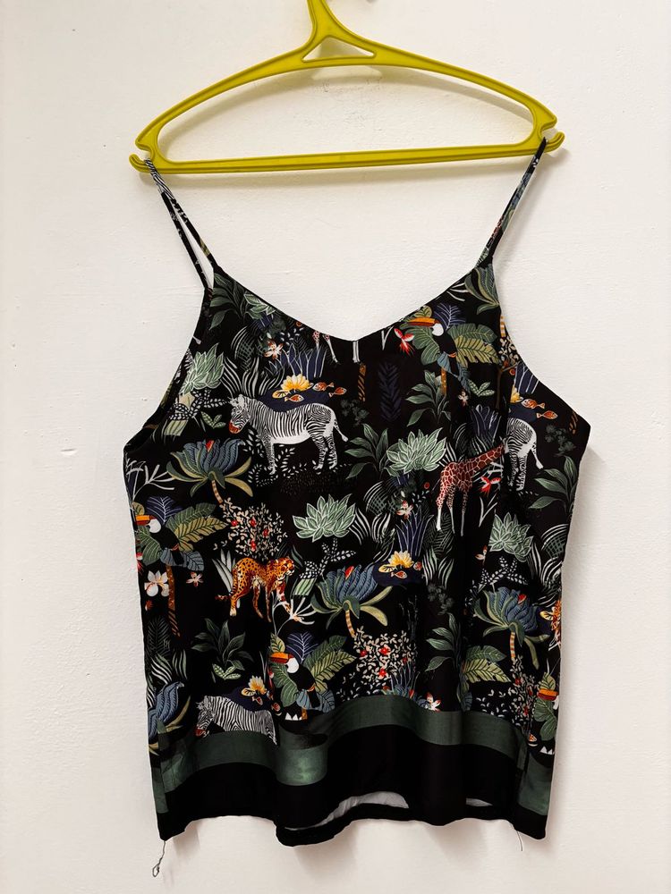 Wild Jungle Print Cami Top