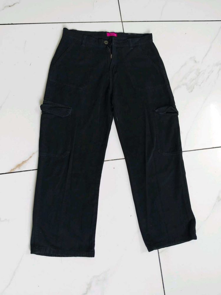 Black Cargo Pants