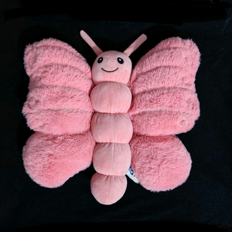 Butterfly Soft Plush Pillow Toy 🩷