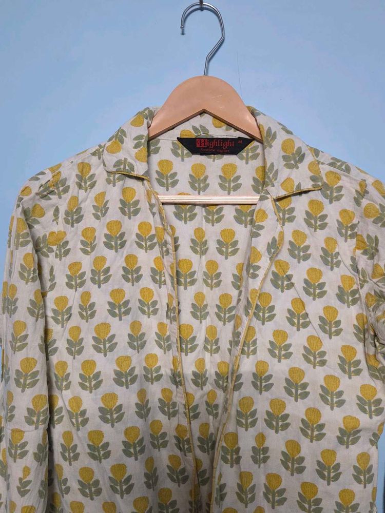 Floral Print Shirt