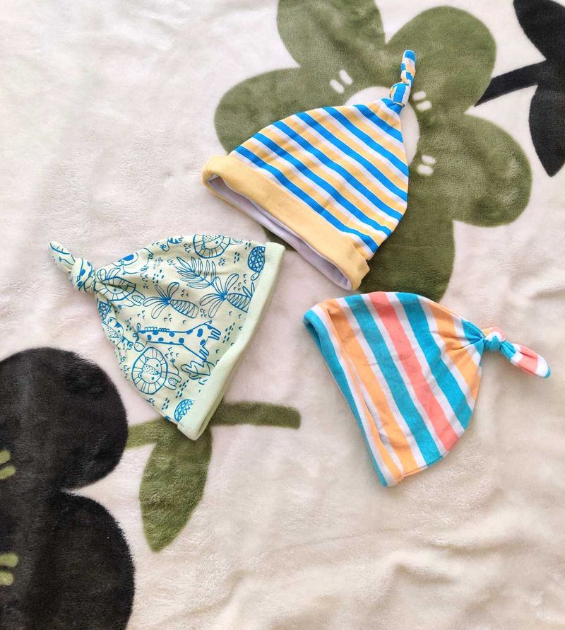 Baby Hats Bundle (Set of 3)