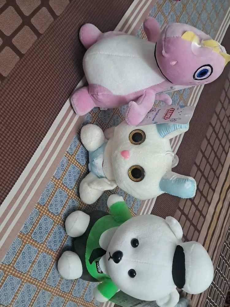 New 3 pc Cute Lumo soft Toy
