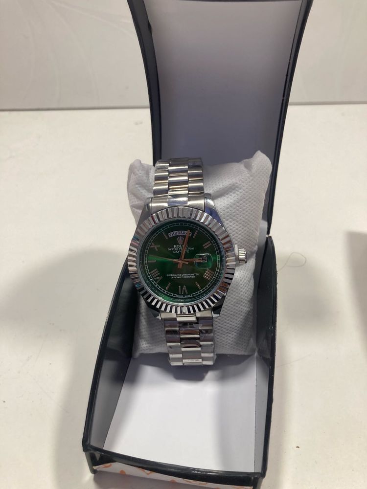 Rolex Day-Date Green Dial Watch