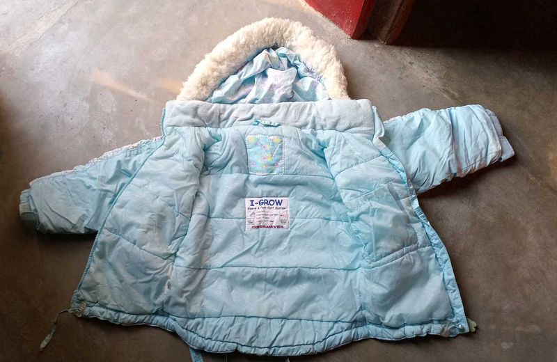 Baby Blue Winter Jacket