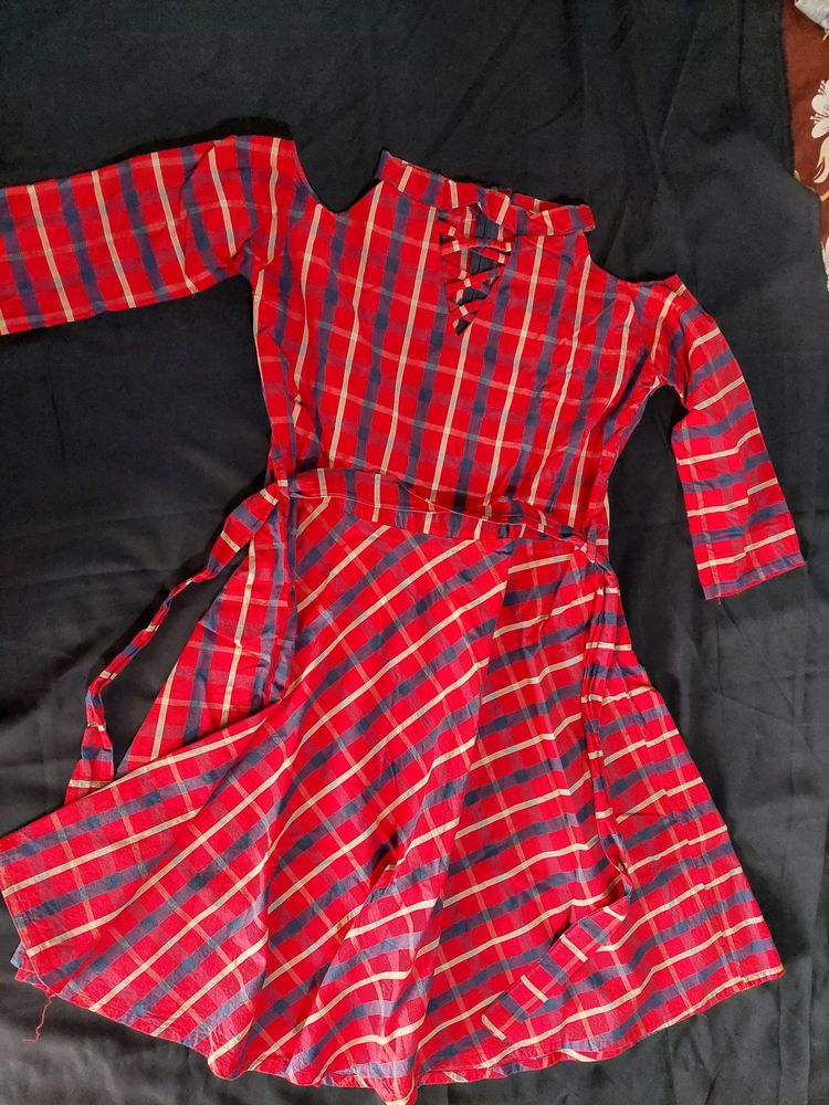 Red Color One Piece