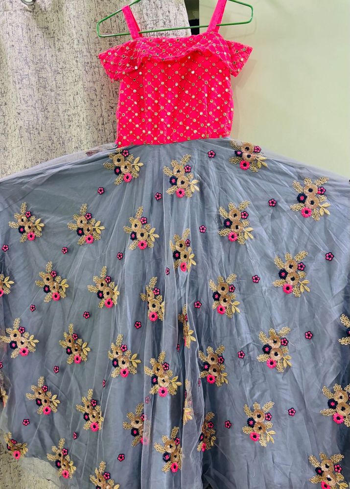 Stunning Embroidered Lehenga Choli