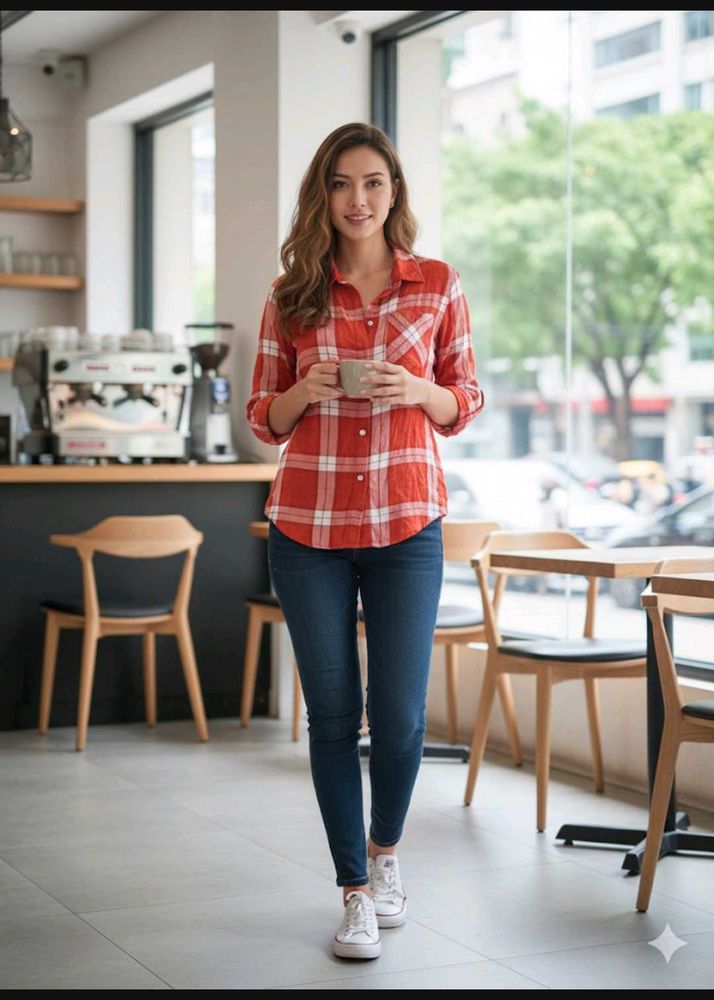 Red Plaid Shirt