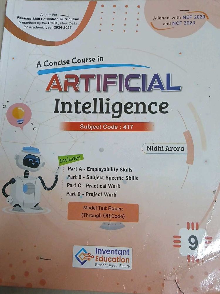 Artificial Intelligence Textbook for Grade 9