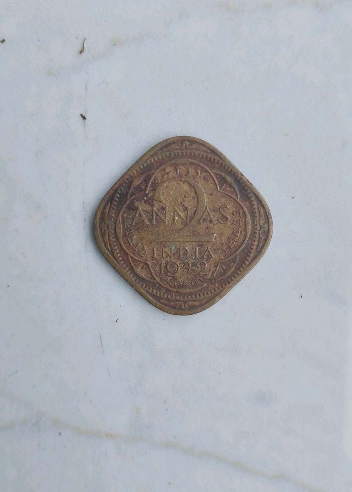 Rare 1942 Two Anna British emperor