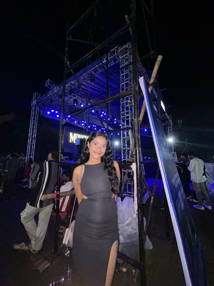 NewMe Black Cut-Out Dress (worn only once)