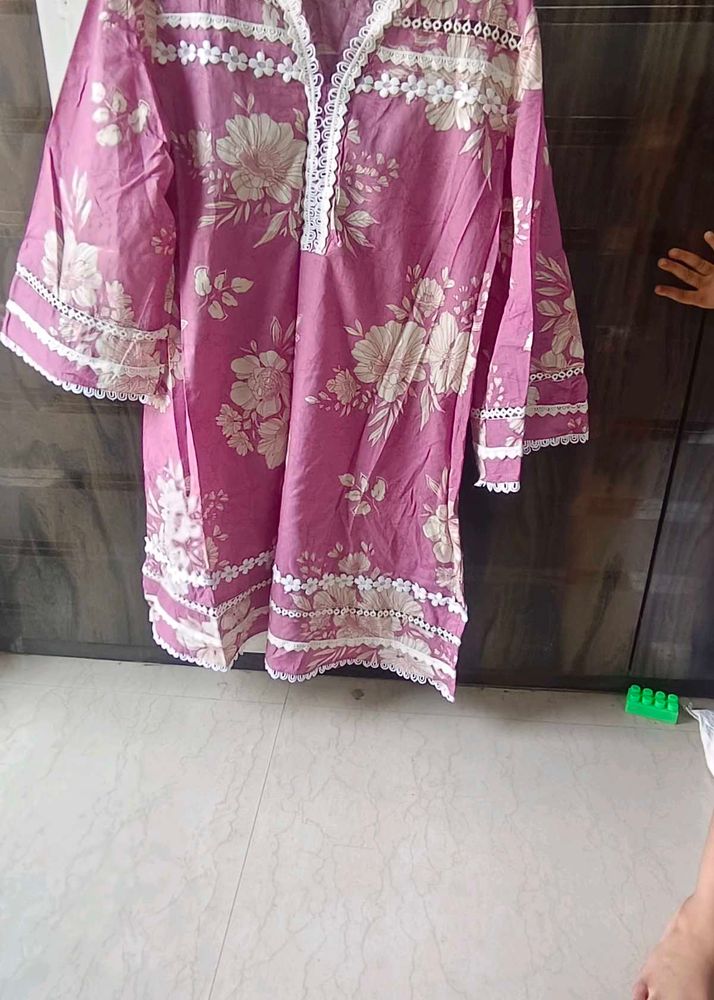 cord set with cotton dupatta