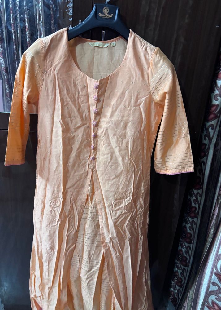 Peach Kurta