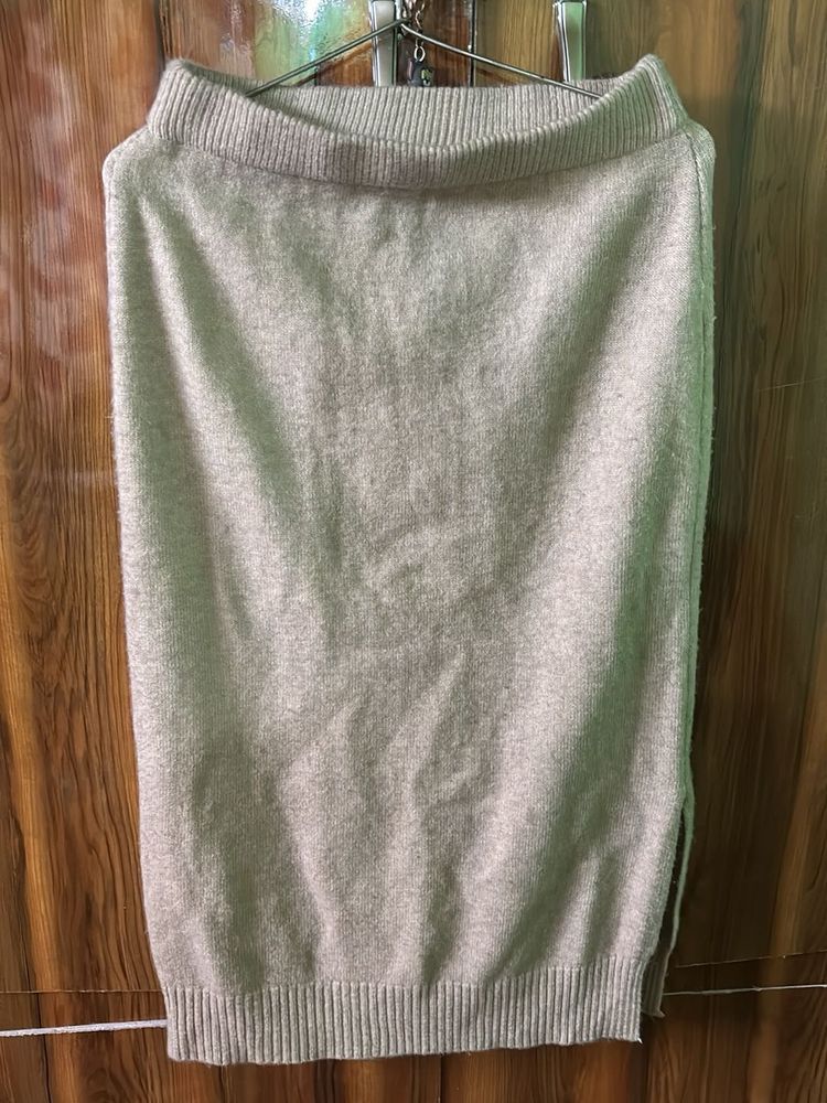 Cozy Knit Midi Skirt