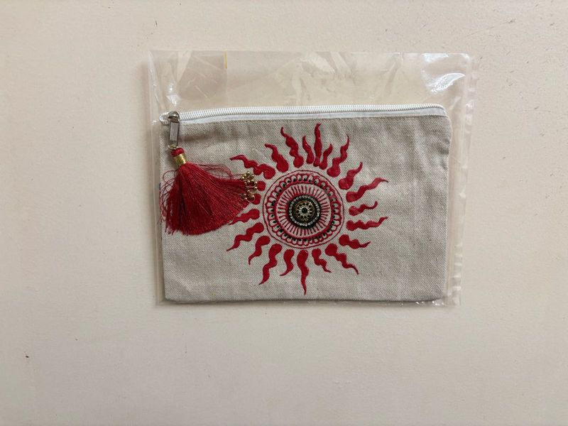 Mandala art pouch