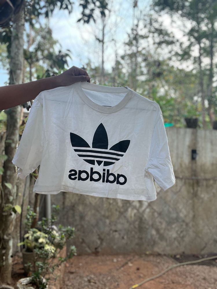 Adidad Crop T Shirt