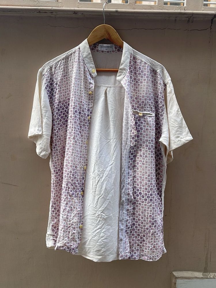 Unique Printed Short Sleeve Shirt