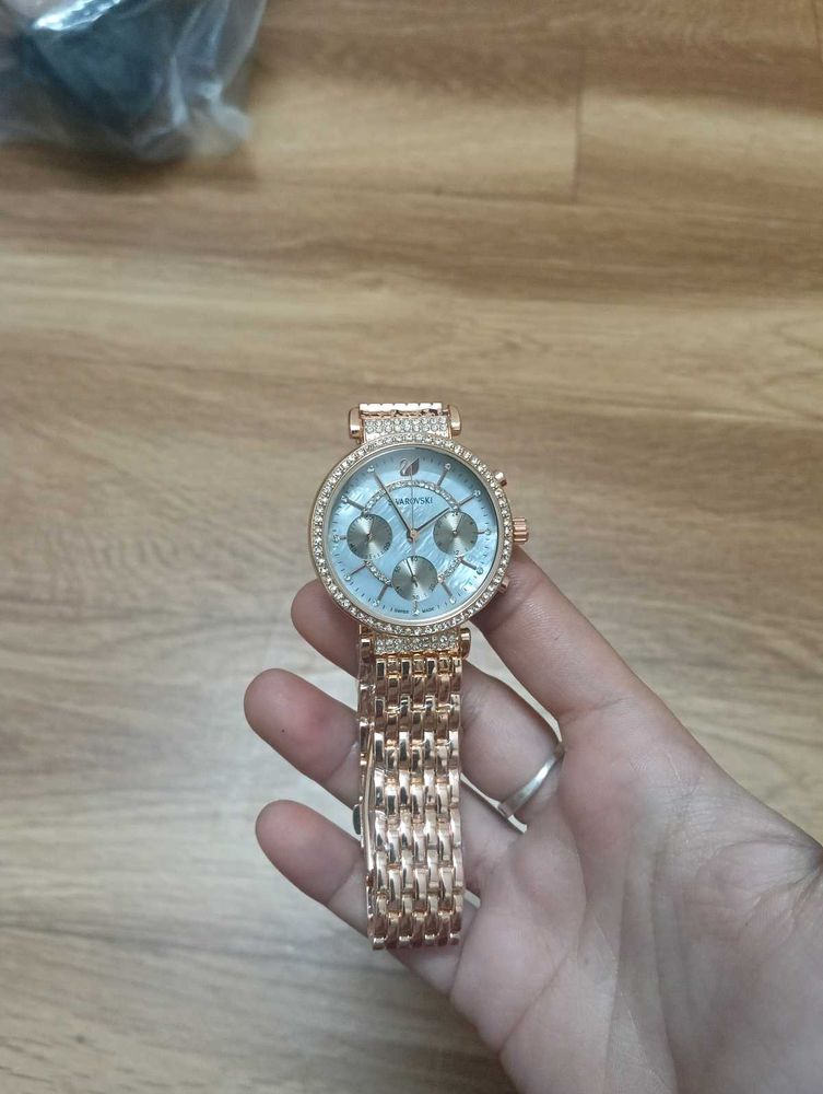 Swarovski Rose Gold Watch