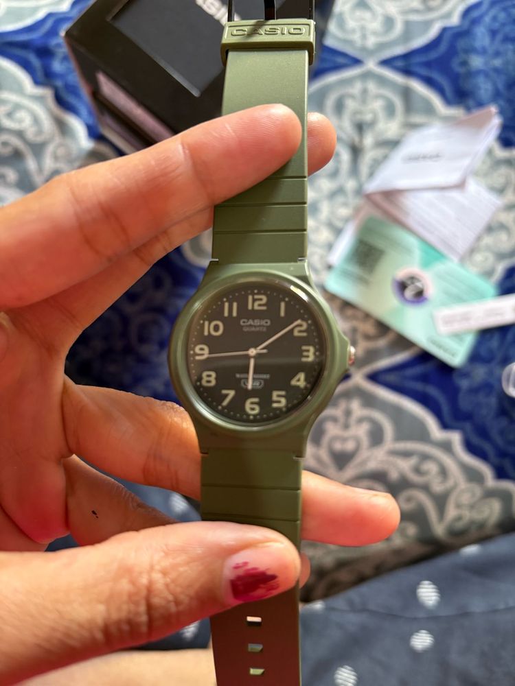 Casio Quartz Watch - Olive Green