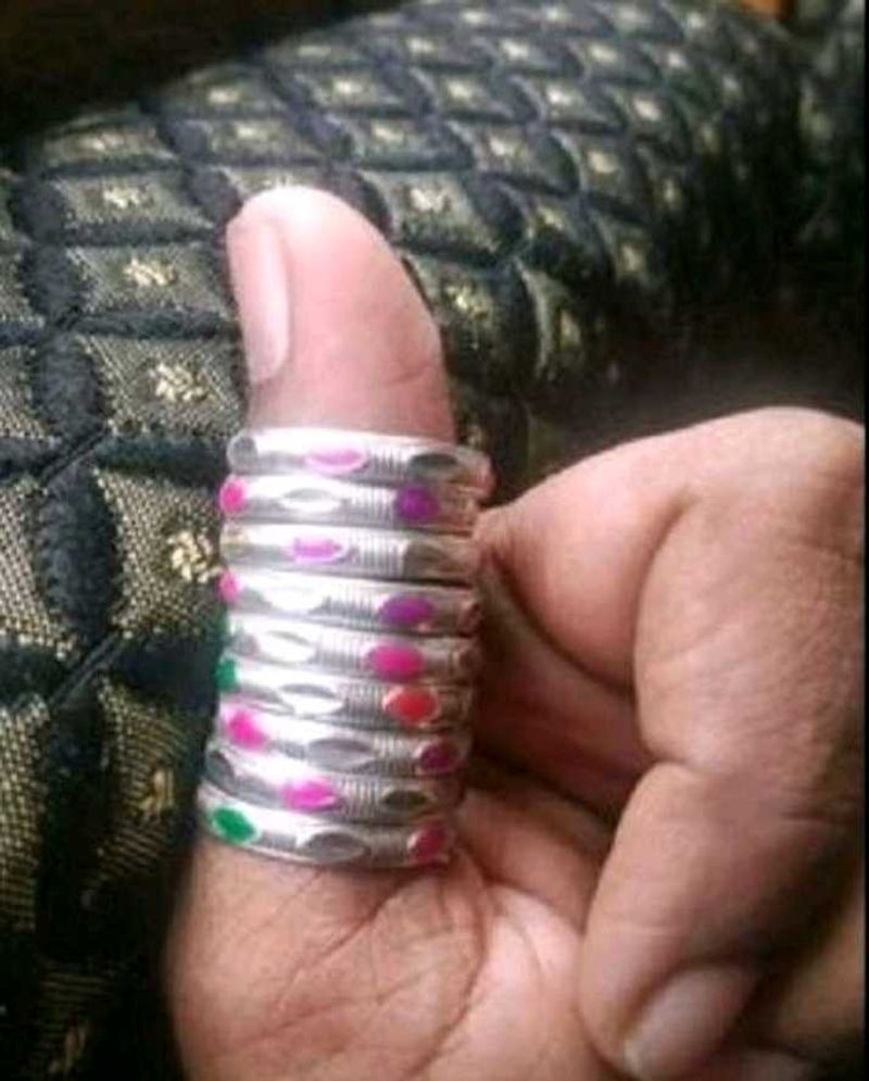 SilverRings with Colorful Accents
