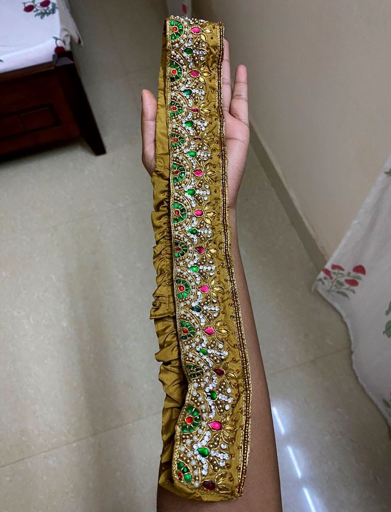 Maggam zardosi work Waist Belt for sar