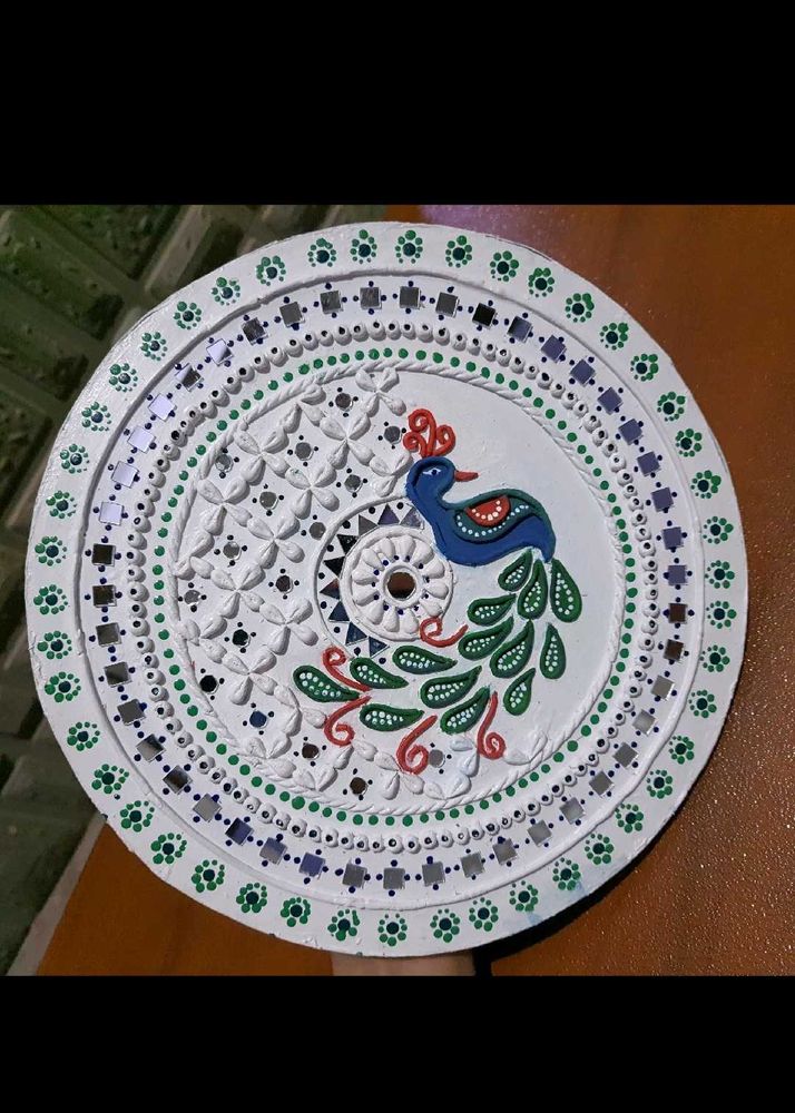Handcrafted Peacock Wall Decor