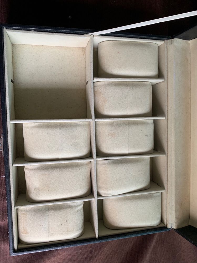 Watch Collection Case Leather Coating