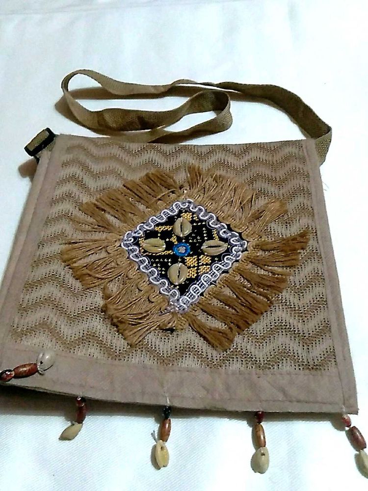 New Jute  Shoulder Bag