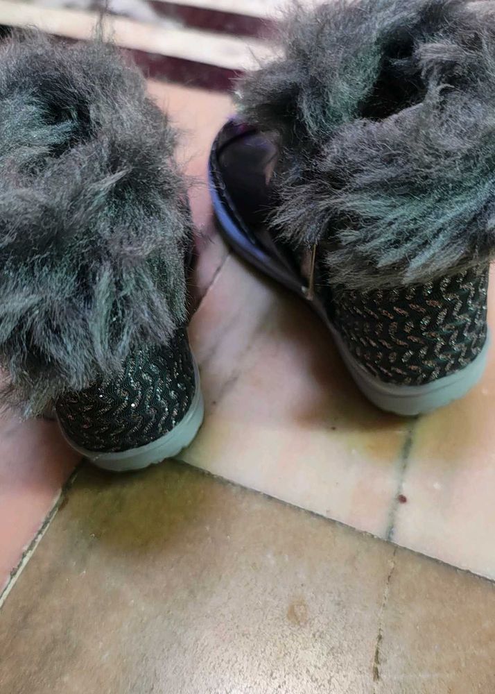 Cozy Faux Fur Trimmed Boots