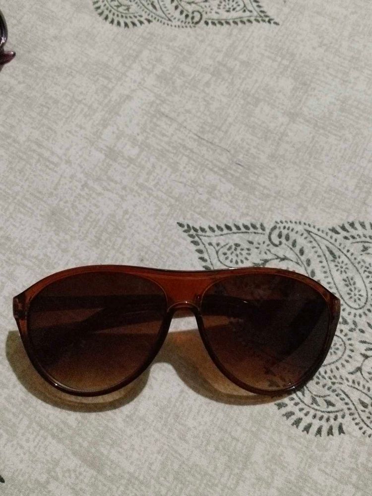 Stylish Brown Aviator Sunglasses