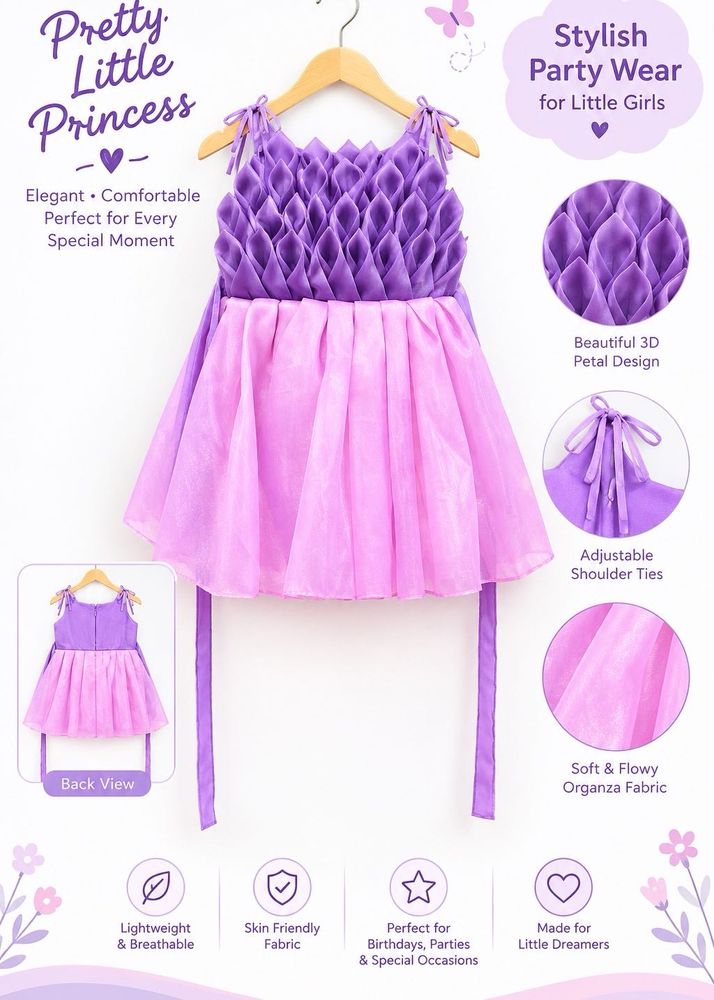 Pretty Little Princess Party Dress