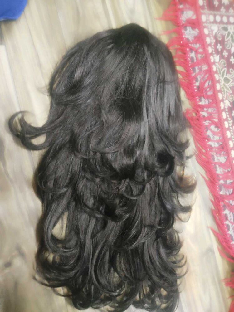 full head wing Silky Smooth Black/ brown Hair