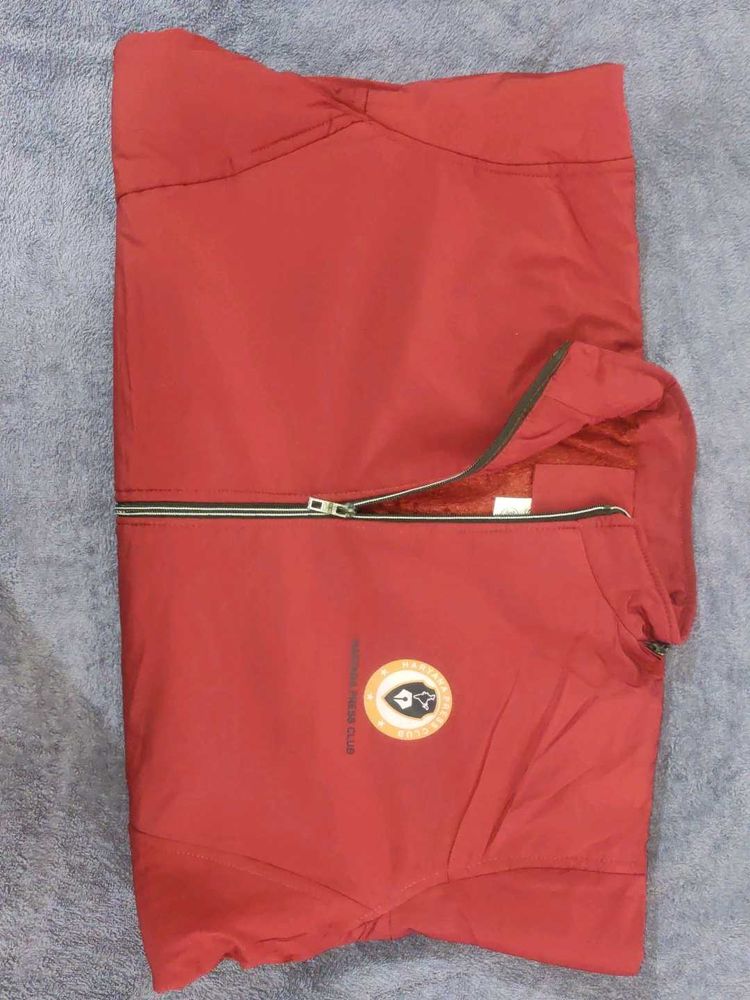 Men's Red Casual Jacket