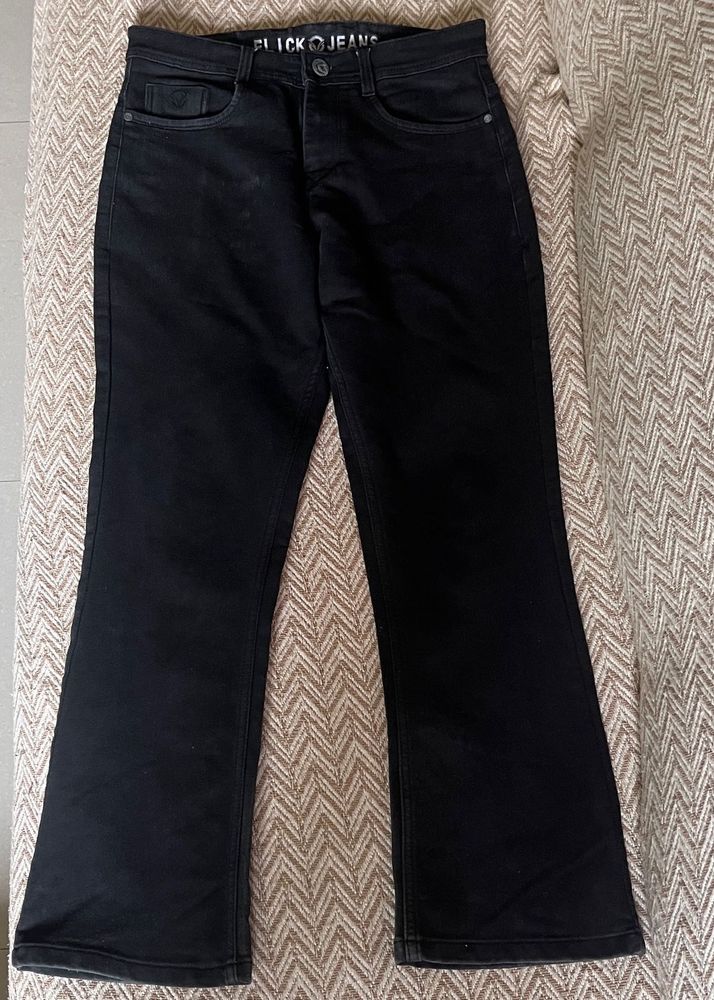 Black Flare Jeans