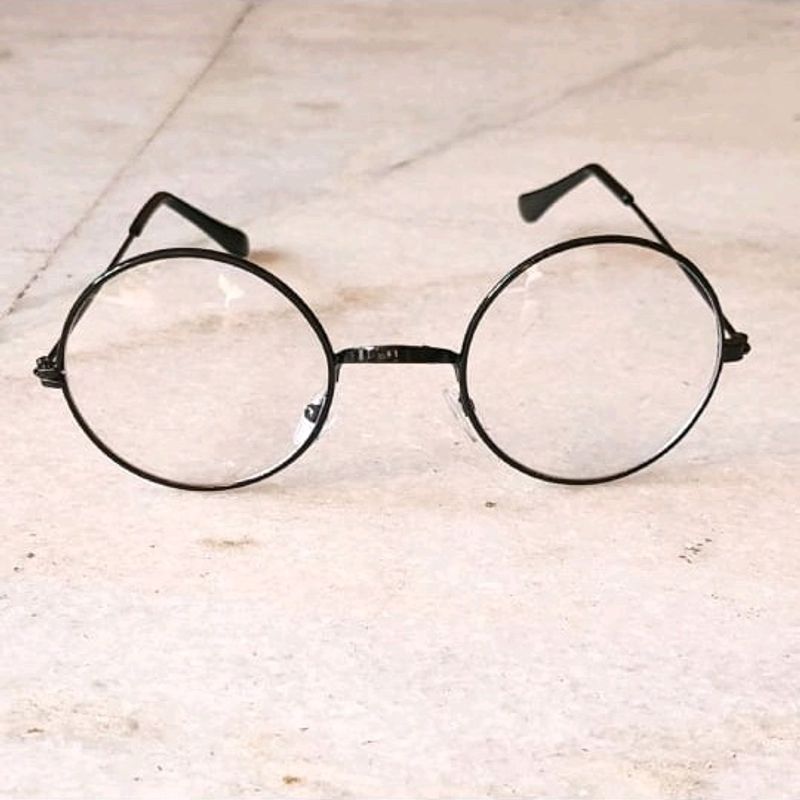 Stylish Round Transparent Eyeglasses