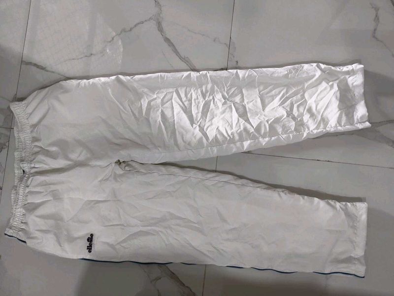 White Ellesse Track Pants