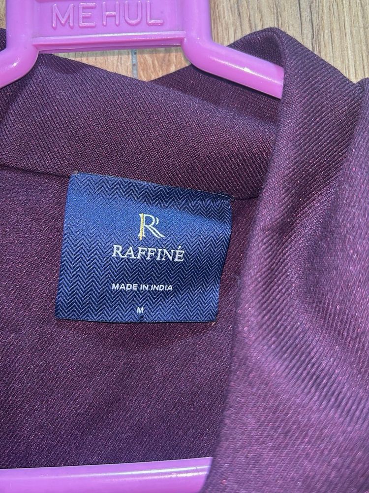 Stylish Purple Double-Breasted Blazer