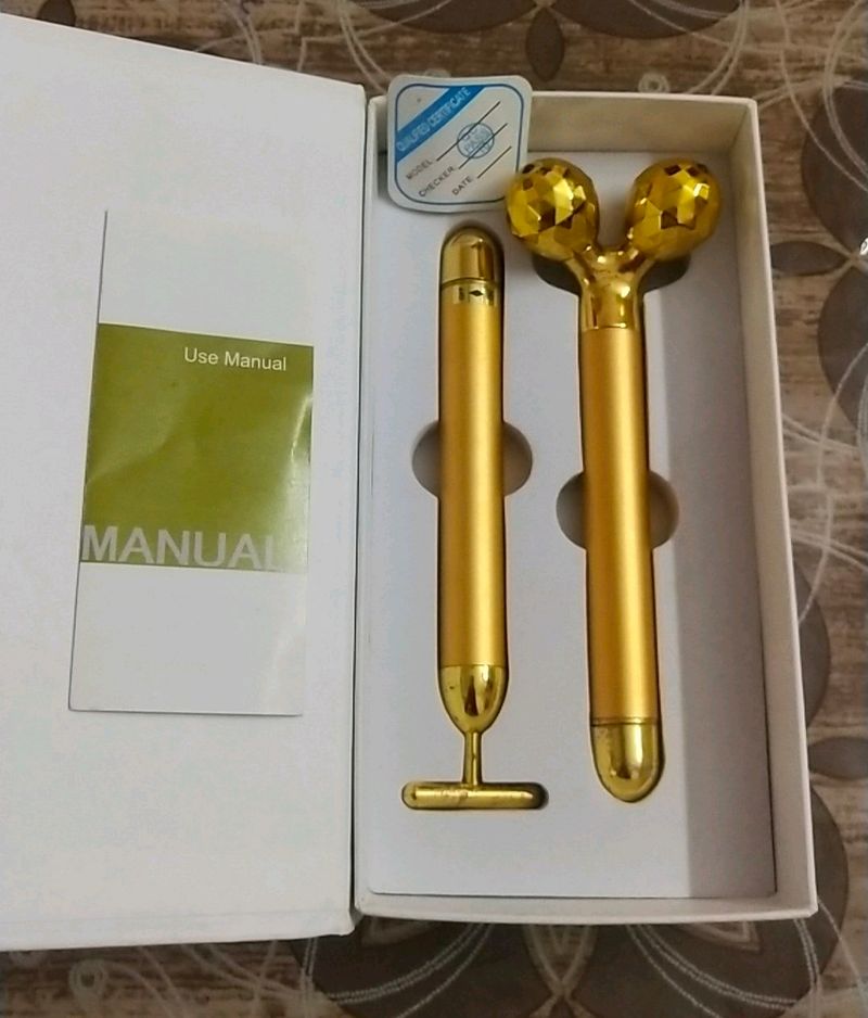 Gold Energy Beauty Bar With User Manual
