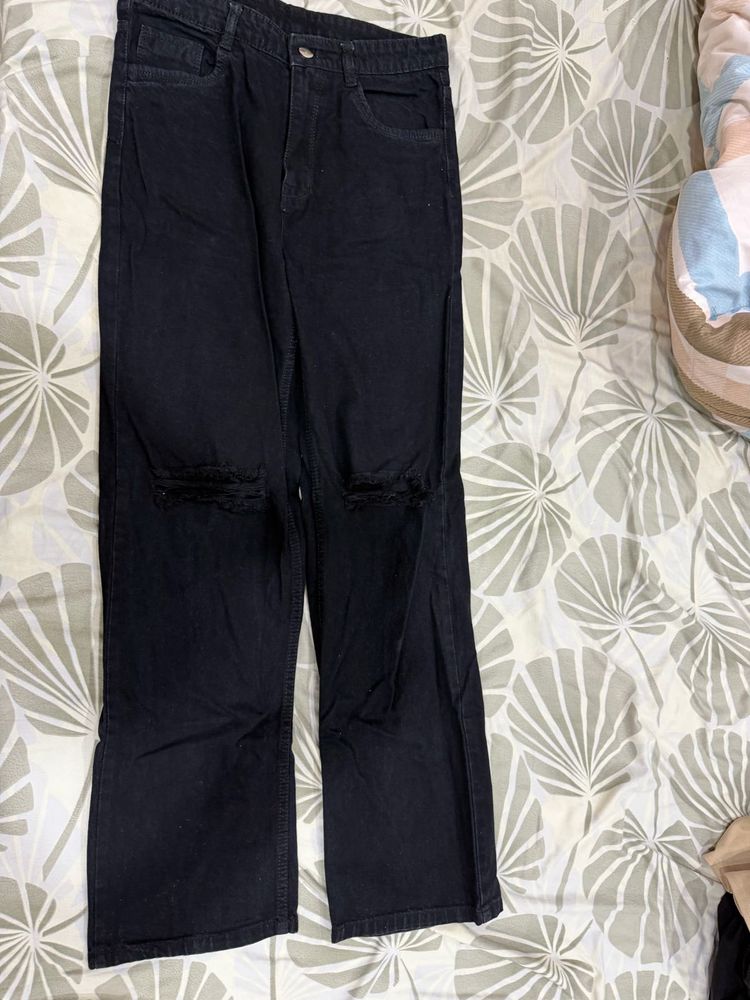 Black Ripped Jeans