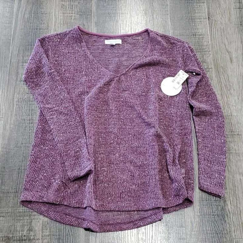 Aeropostale lilac glittery Knit Top