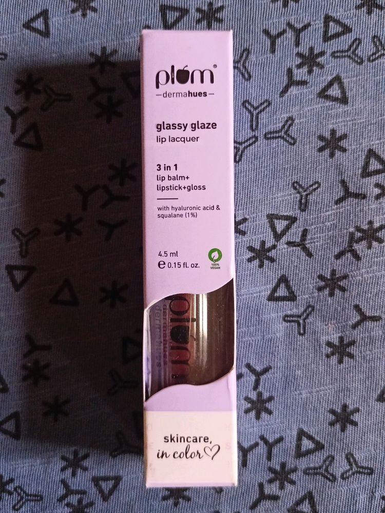 Plum Glossy Glaze Lip Lacquer