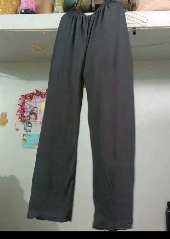 Wide Leg Black Palazzo Pants
