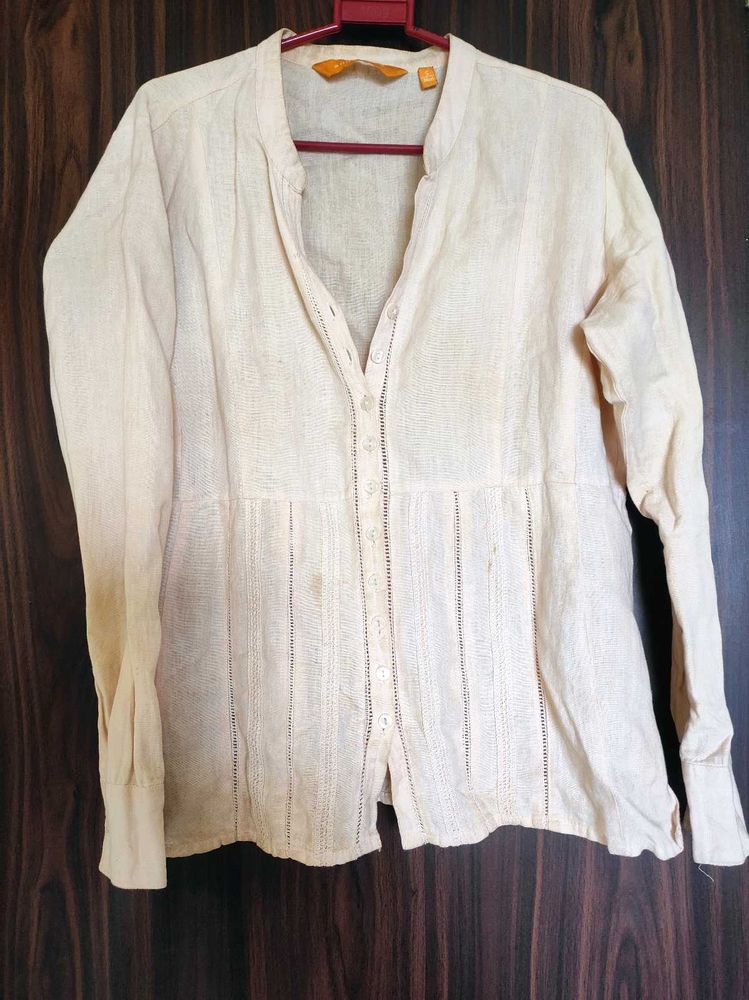 Annabelle Brand Button-Up Tunic Top