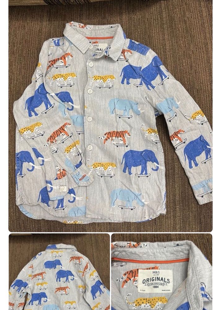 Cute Animal Print Shirt