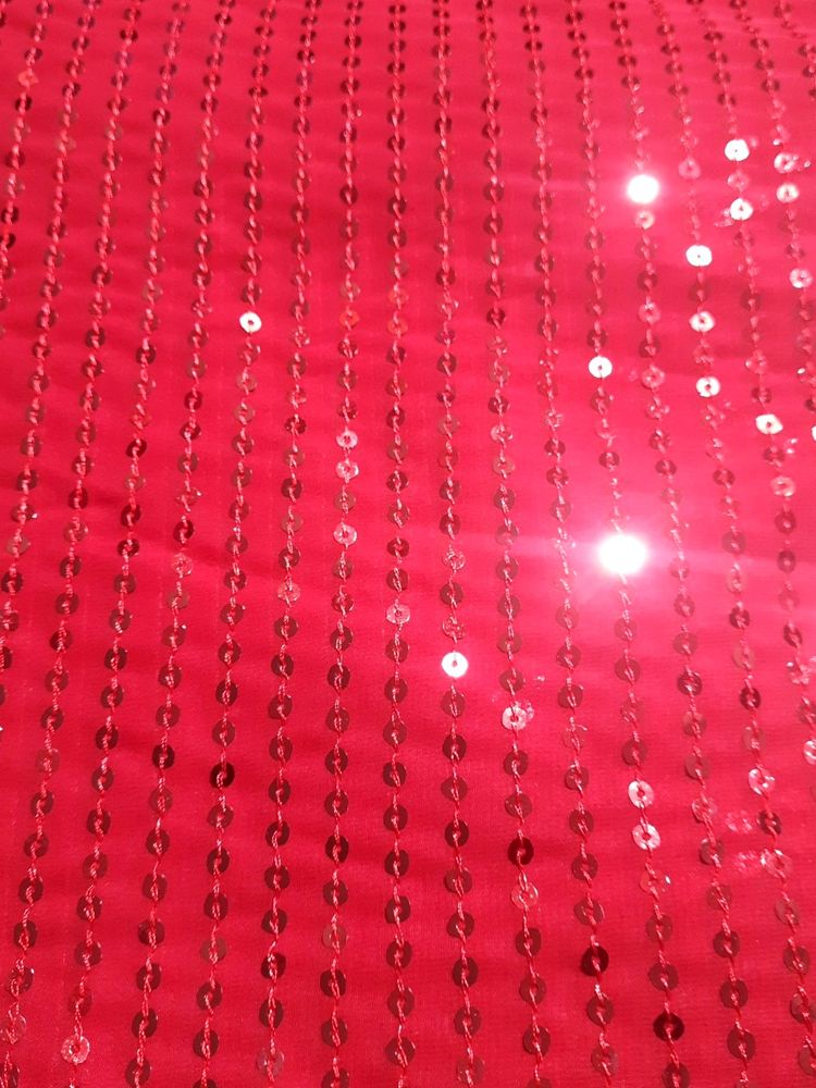 New🔥 Georgette Hevy &amp; Fency Sequence Work Saree