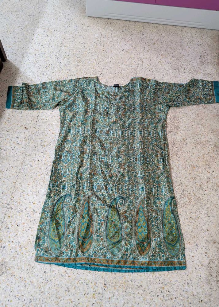 Pure silk kurta