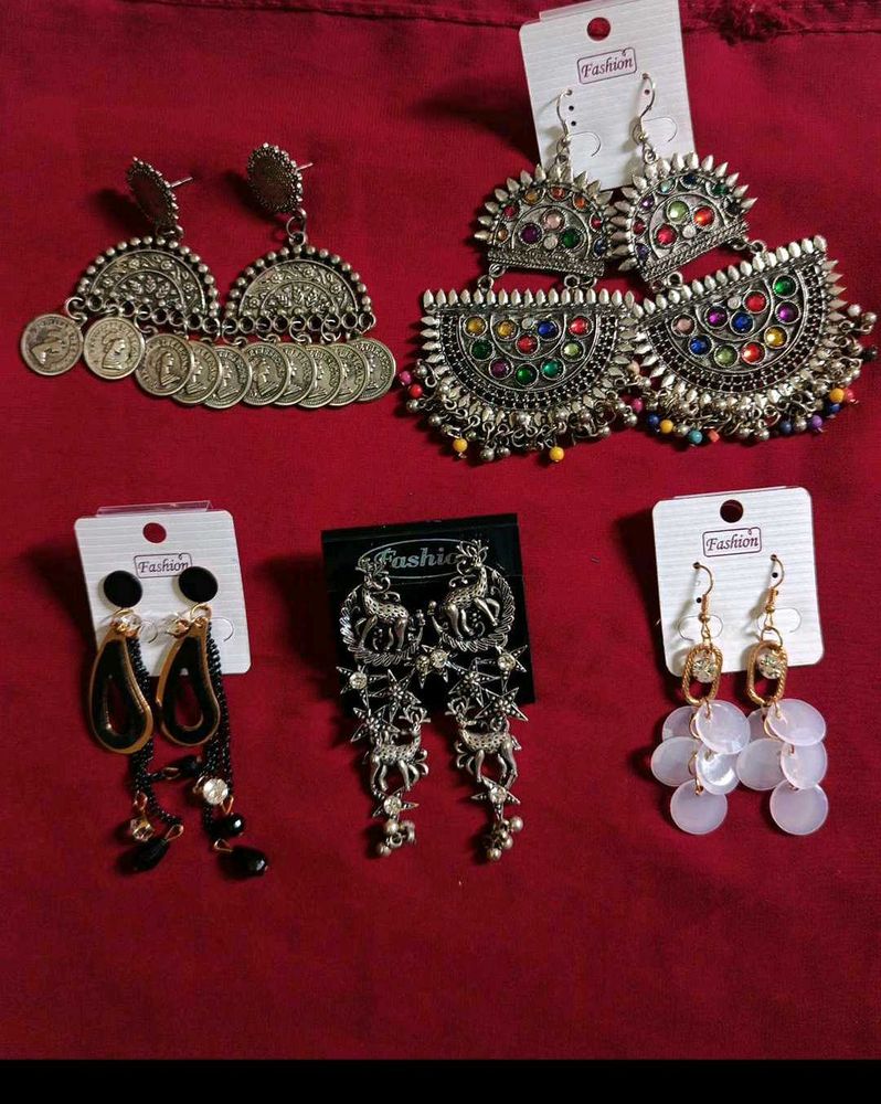 Boho Statement Earrings Set