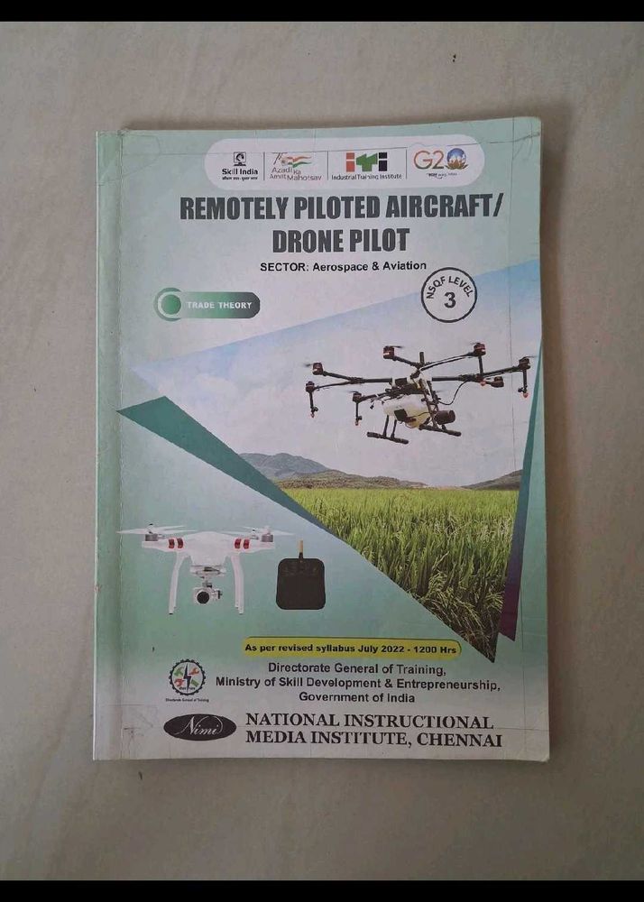 🔖Drone Pilot / NIMI / ITI Book