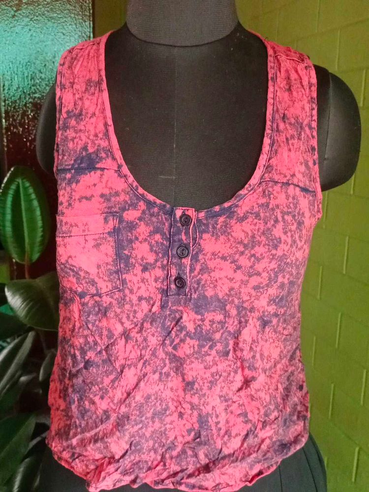 Vintage Tie-Dye Tank Top